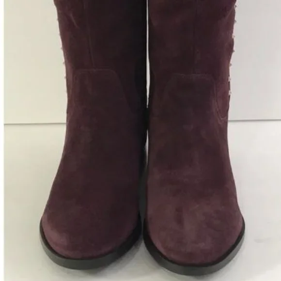 Marc Fisher Secrit Wide Calf Suede Boots 8.5W   0455 - Picture 7 of 8